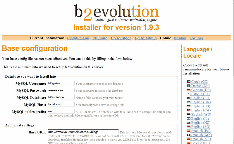 B2evolution installer.png